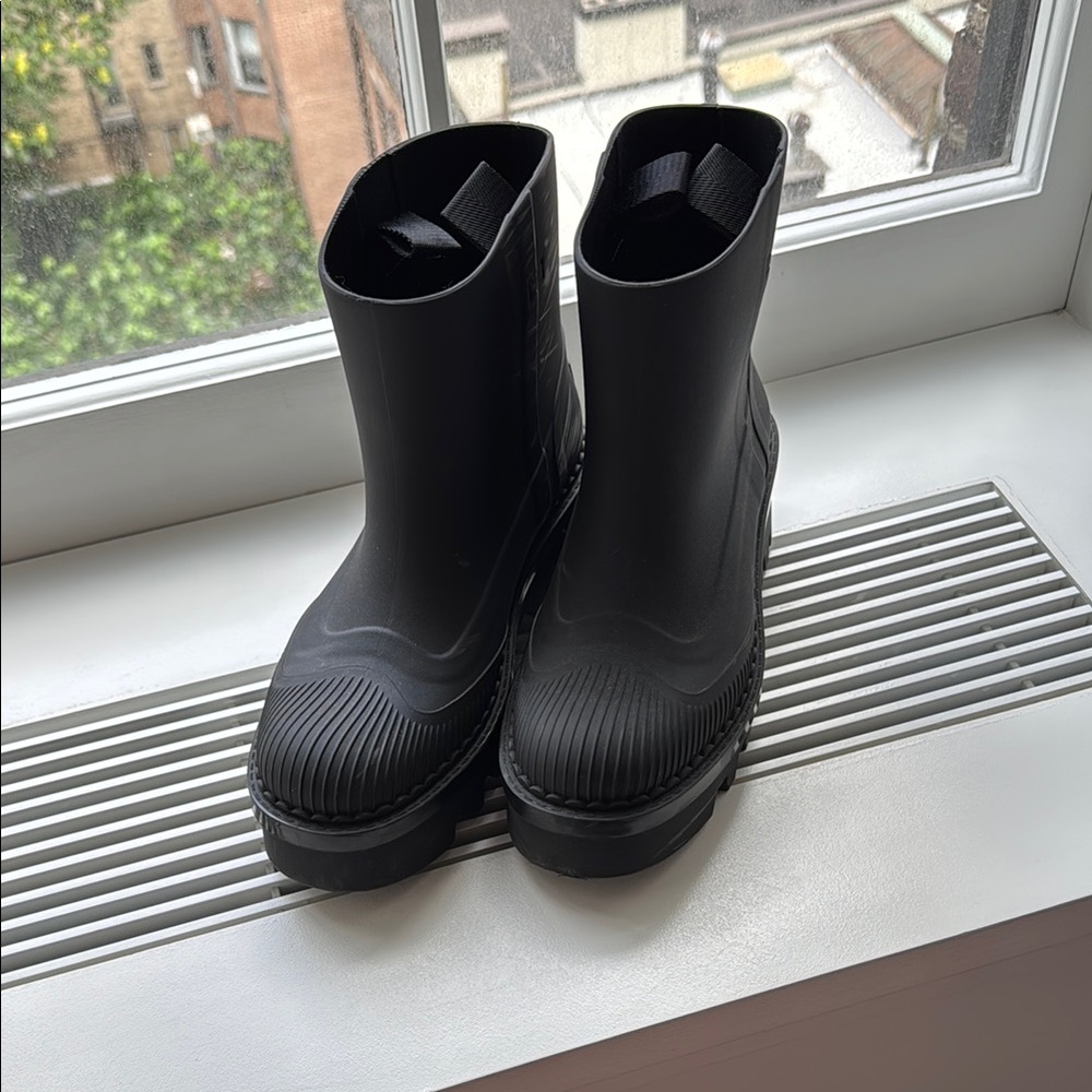 Chloe Raina Black Winter & Rain Boots